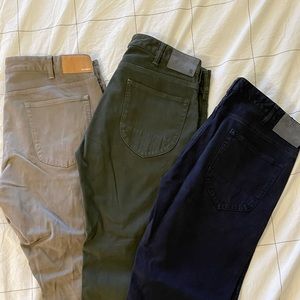 Bonobos 5 pocket pants bundle
